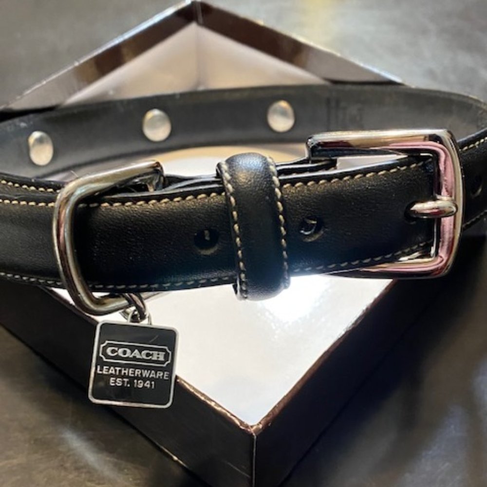 COACH Charm Dog Collar used